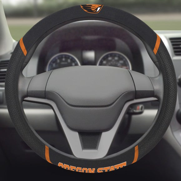 Oregon State Beavers Embroidered Steering Wheel Cover by Fanmats