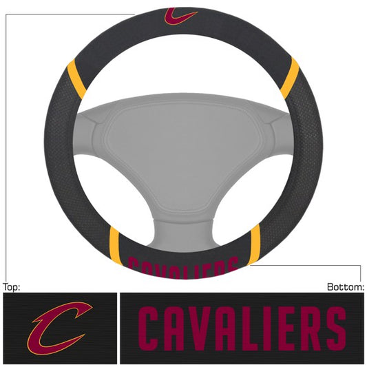 Cleveland Cavaliers Embroidered Steering Wheel Cover by Fanmats