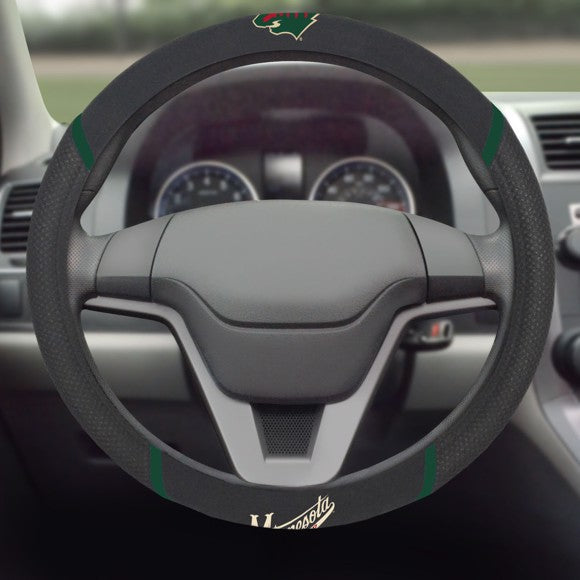 Minnesota Wild Embroidered Steering Wheel Cover by Fanmats