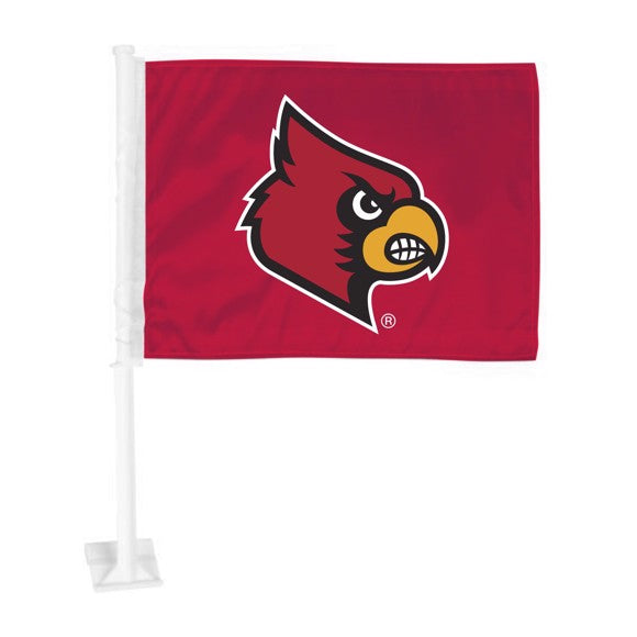 Louisville Cardinals Logo Car Flag by Fanmats