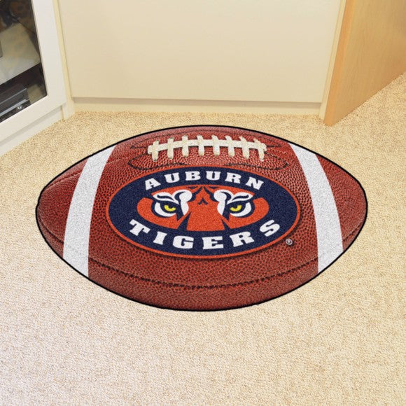Auburn Tigers Eye Logo Football Rug / Mat by Fanmats