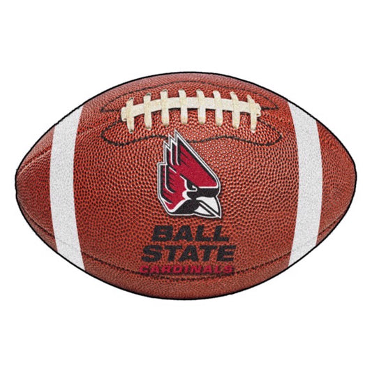 Ball State Cardinals Football Rug / Mat by Fanmats