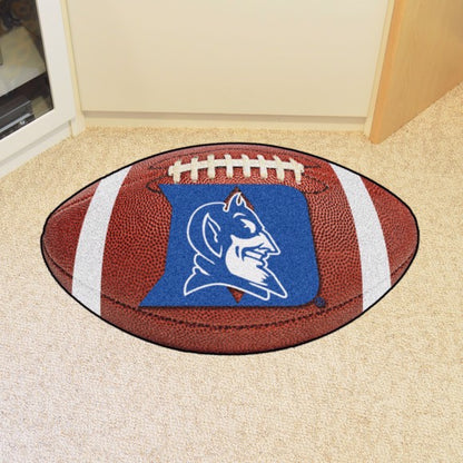 Duke Blue Devils {Devil with D logo} Football Rug / Mat by Fanmats