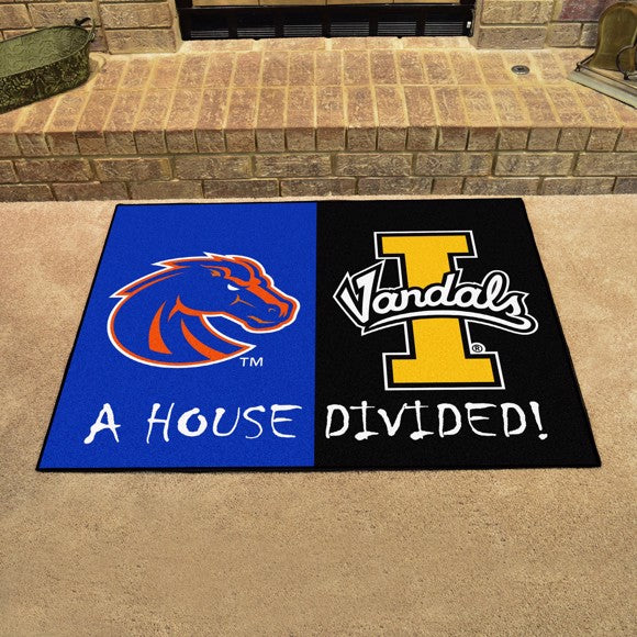 House Divided - Boise State Broncos / Idaho Vandals Mat / Rug by Fanmats