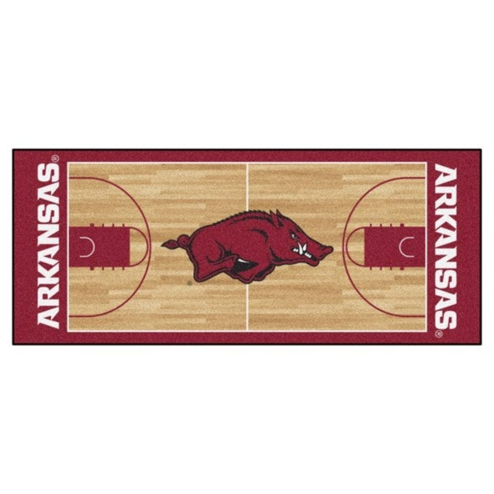 Arkansas Razorbacks 30" x 72" Basketball Runner Mat / Rug by Fanmats