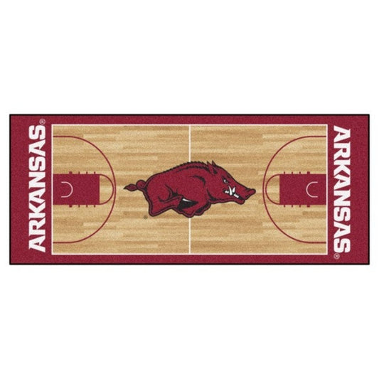 Arkansas Razorbacks Basketball Runner Mat / Rug by Fanmats