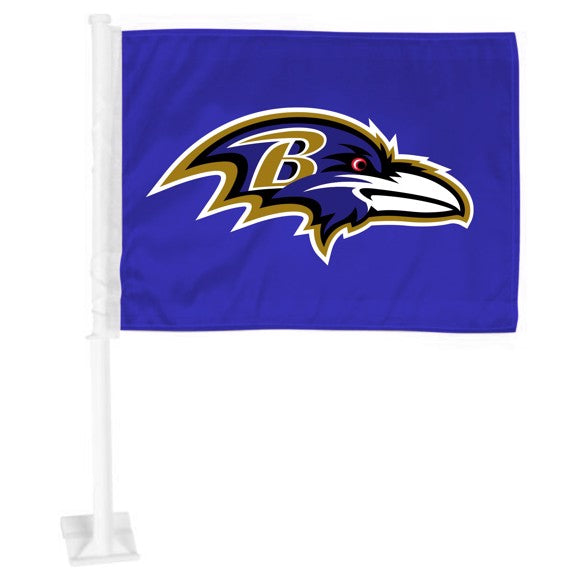 Baltimore Ravens Logo Car Flag by Fanmats