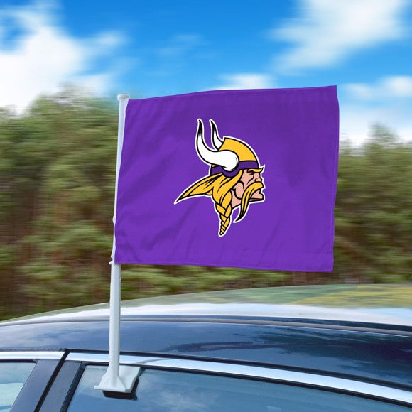 Minnesota Vikings Logo Car Flag by Fanmats