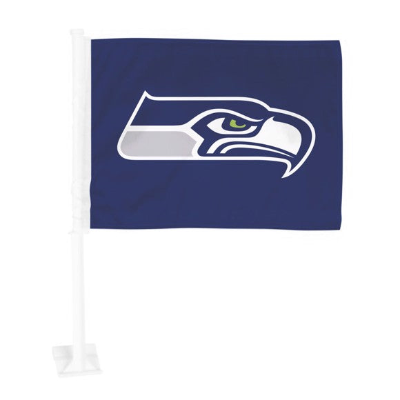 Seattle Seahawks Logo Car Flag by Fanmats