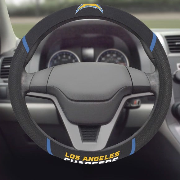 Los Angeles Chargers Embroidered Steering Wheel Cover by Fanmats