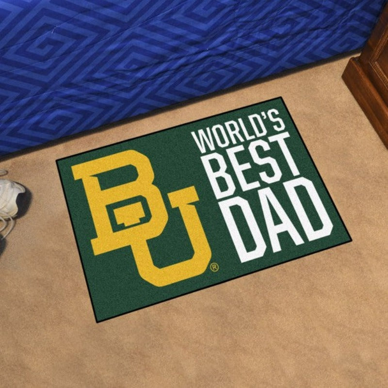 Baylor Bears Worlds Best Dad Starter Rug / Mat by Fanmats