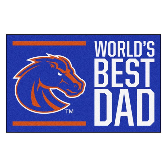Boise State Worlds Best Dad Starter Rug / Mat by Fanmats