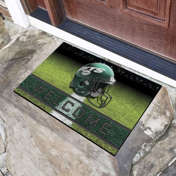 New York Jets Crumb Rubber Door Mat by Fanmats
