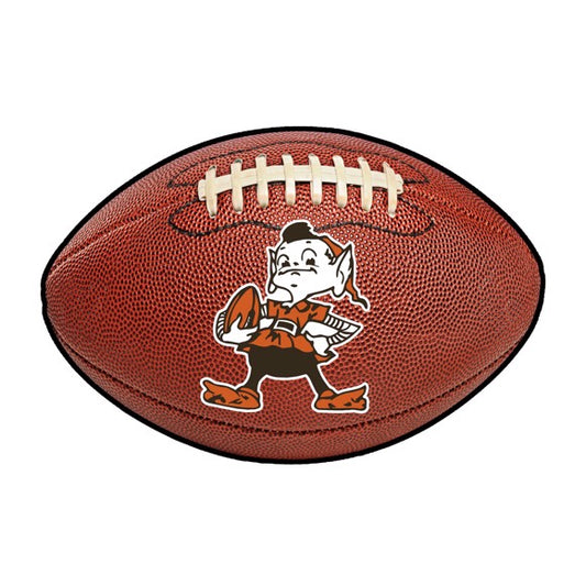 Cleveland Browns Vintage Design Football Rug / Mat by Fanmats