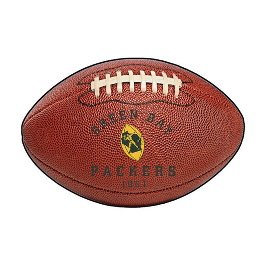 Green Bay Packers Vintage Design Football Rug / Mat by Fanmats