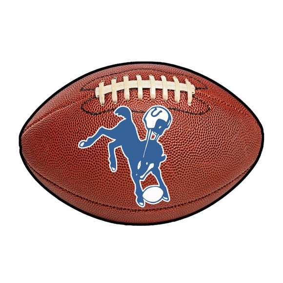 Indianapolis Colts Vintage Design Football Rug / Mat by Fanmats