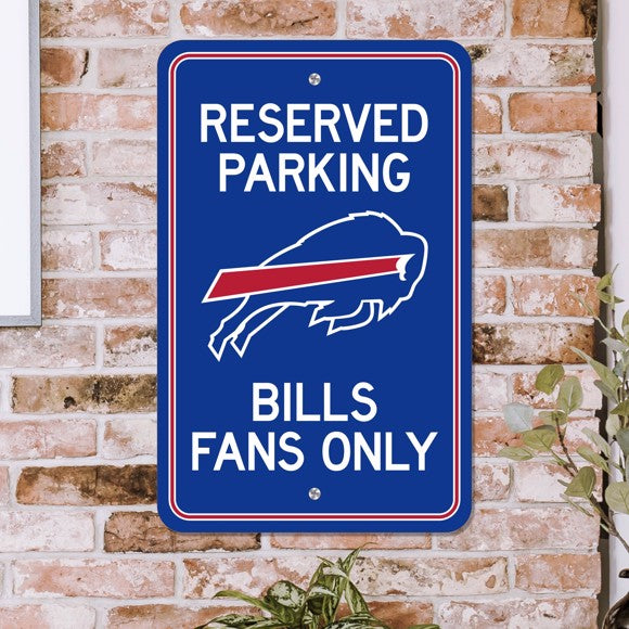 Buffalo Bills 12" x 18" Reserved Parking Sign by Fanmats