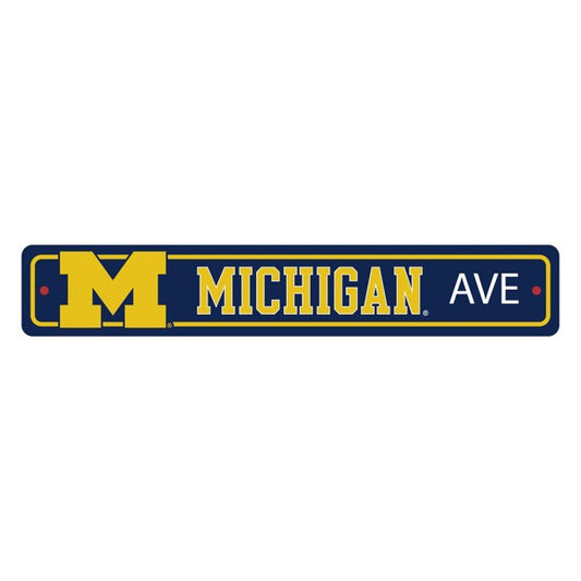 Michigan Wolverines Street Sign by Fanmats