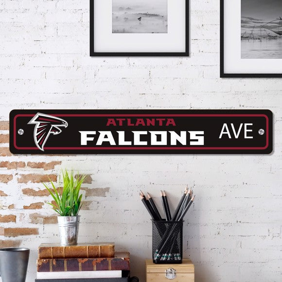 Atlanta Falcons 4" x 24" Street Sign by Fanmats
