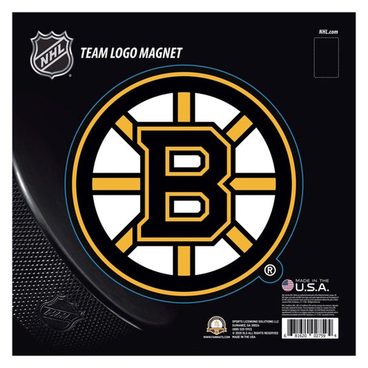 Boston Bruins Large 10" Team Logo Vehicle Magnet by Fanmats