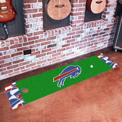 Buffalo Bills NFL x FIT Logo Green Putting Mat by Fanmats