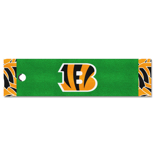 Cincinnati Bengals NFL x FIT Green Putting Mat by Fanmats