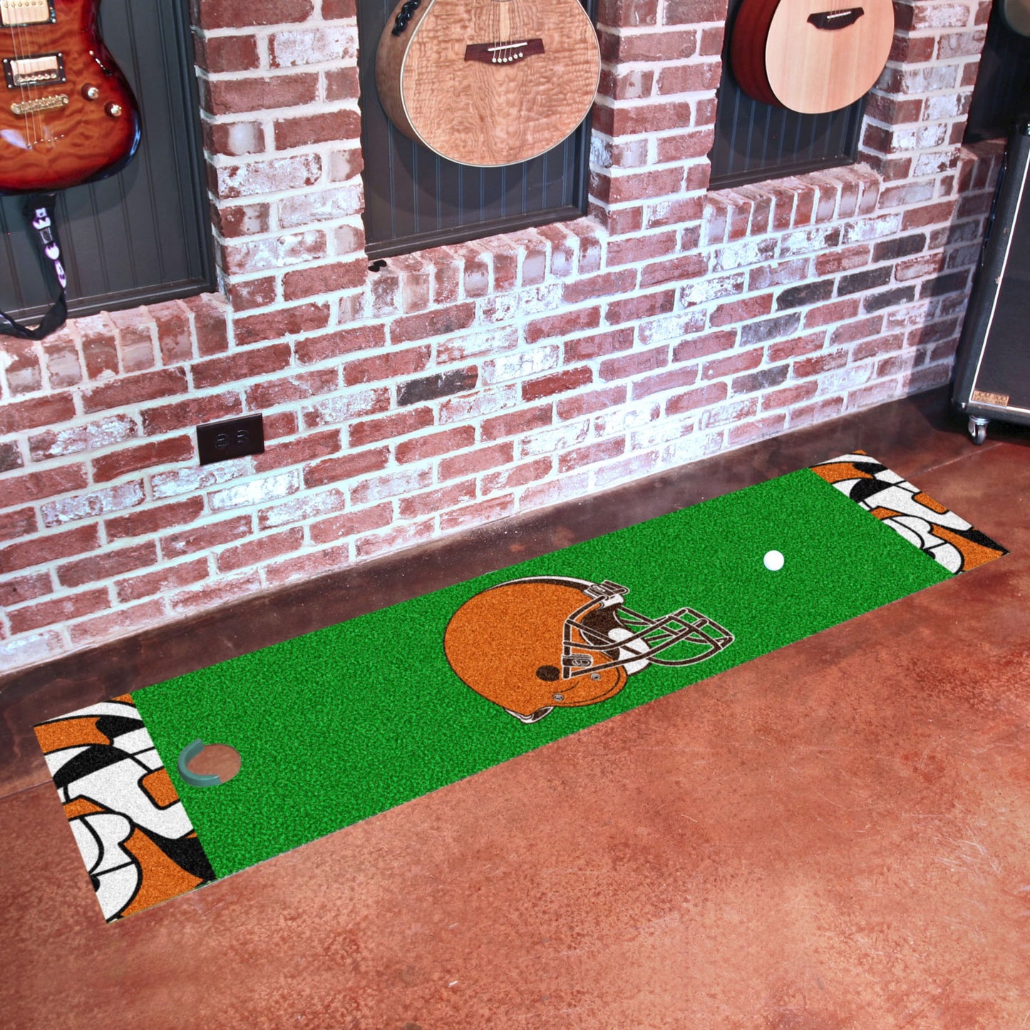 Cleveland Browns NFL x FIT Green Putting Mat by Fanmats
