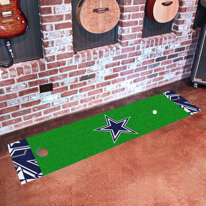 Dallas Cowboys Alternate Green Putting Mat by Fanmats