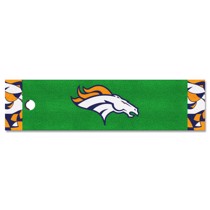 Denver Broncos NFL x FIT Green Putting Mat by Fanmats