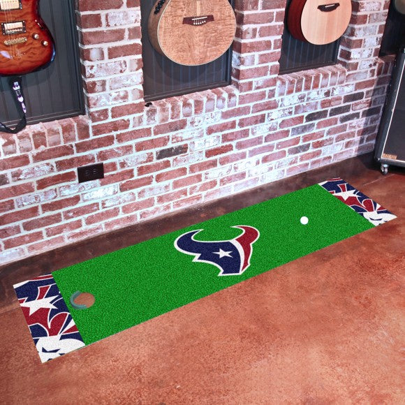 Houston Texans NFL x FIT Green Putting Mat by Fanmats