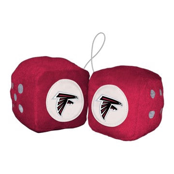 Atlanta Falcons Plush Fuzzy Dice by Fanmats