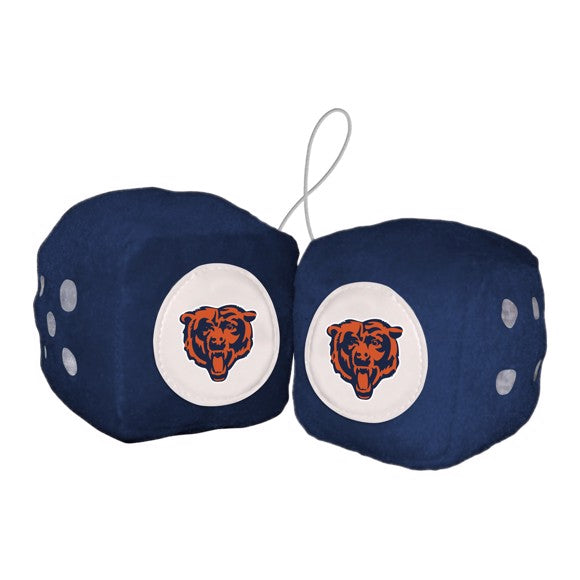 Chicago Bears Plush Fuzzy Dice by Fanmats