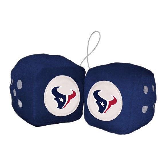 Houston Texans Plush Fuzzy Dice by Fanmats