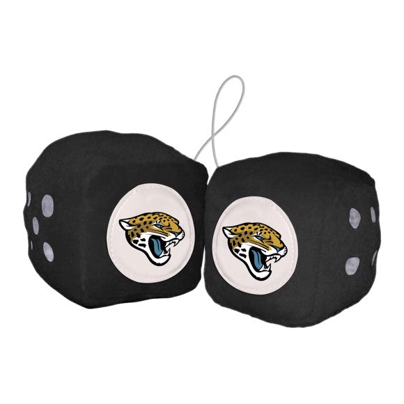 Jacksonville Jaguars Plush Fuzzy Dice by Fanmats