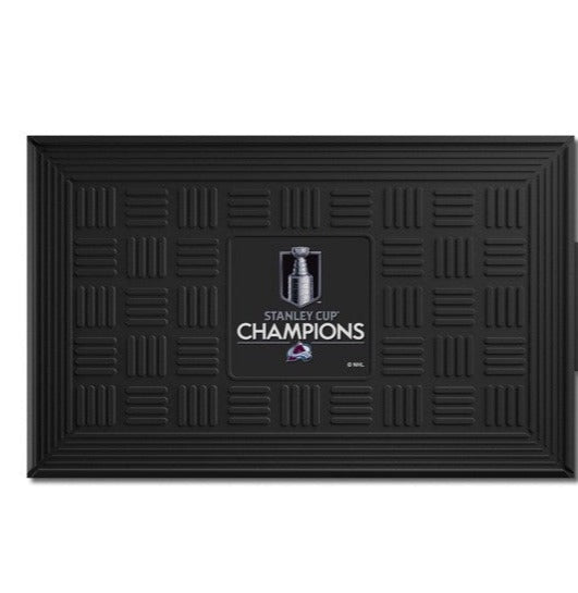 Colorado Avalanche 2022 Stanley Cup Champions Medallion Door Mat by Fanmats