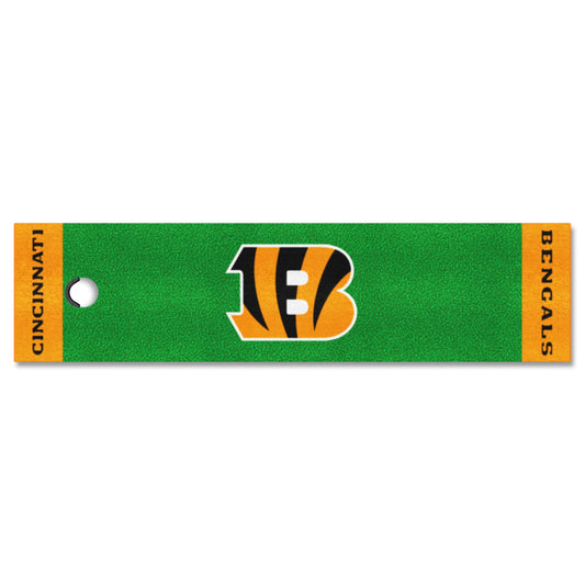 Cincinnati Bengals Green Putting Mat by Fanmats