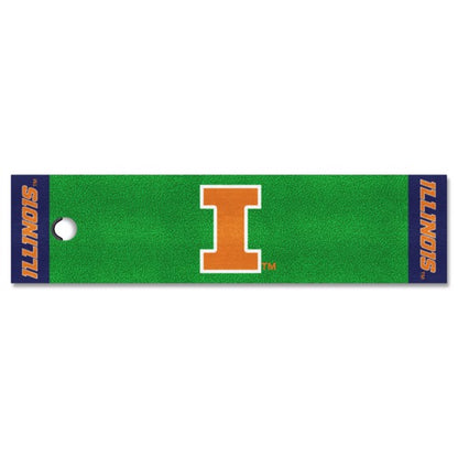 Illinois Illini Green Putting Mat by Fanmats