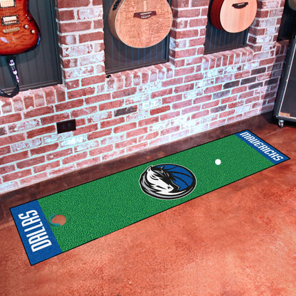 Dallas Mavericks Green Putting Mat by Fanmats