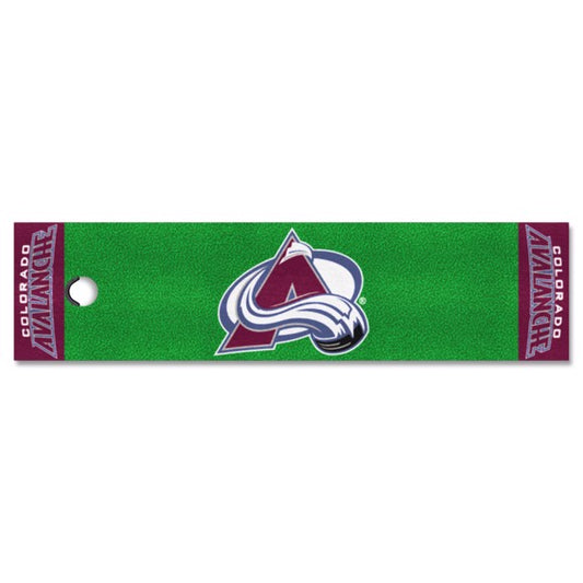 Colorado Avalanche Green Putting Mat by Fanmats