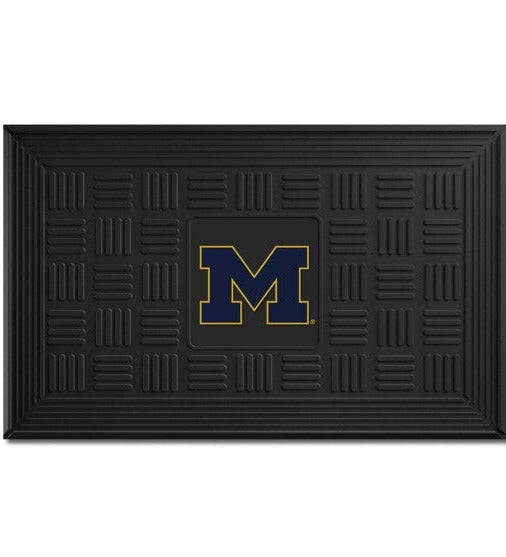 Michigan Wolverines Medallion Door Mat by Fanmats