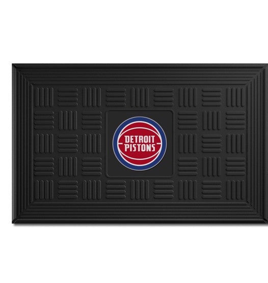 Detroit Pistons Medallion Door Mat by Fanmats