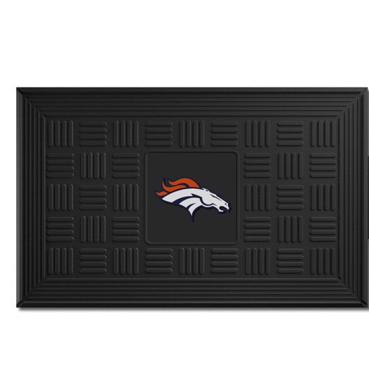Denver Broncos Medallion Door Mat by Fanmats