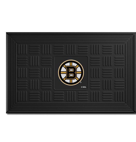 Boston Bruins Medallion Door Mat by Fanmats