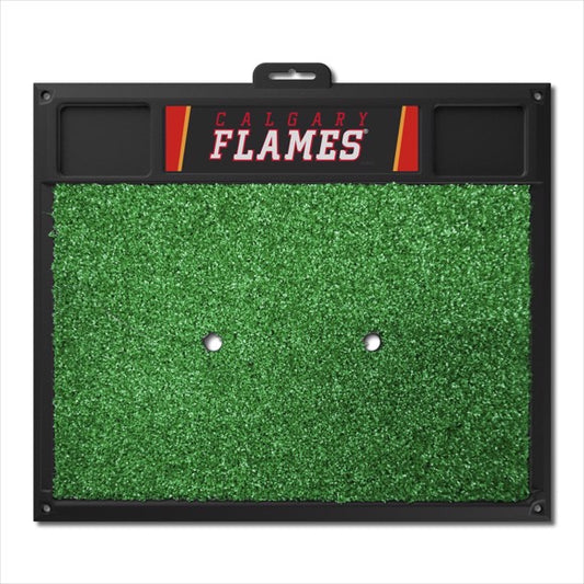 Calgary Flames Golf Hitting Mat by Fanmats