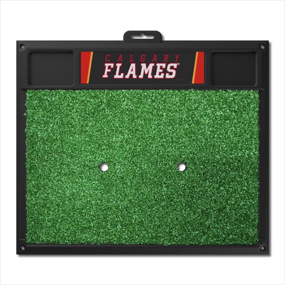 Calgary Flames Golf Hitting Mat by Fanmats