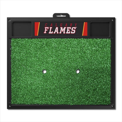 Calgary Flames Golf Hitting Mat by Fanmats