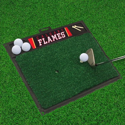 Calgary Flames Golf Hitting Mat by Fanmats