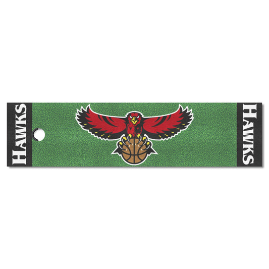 Atlanta Hawks Retro Green Putting Mat by Fanmats