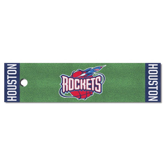 Houston Rockets Retro Green Putting Mat by Fanmats