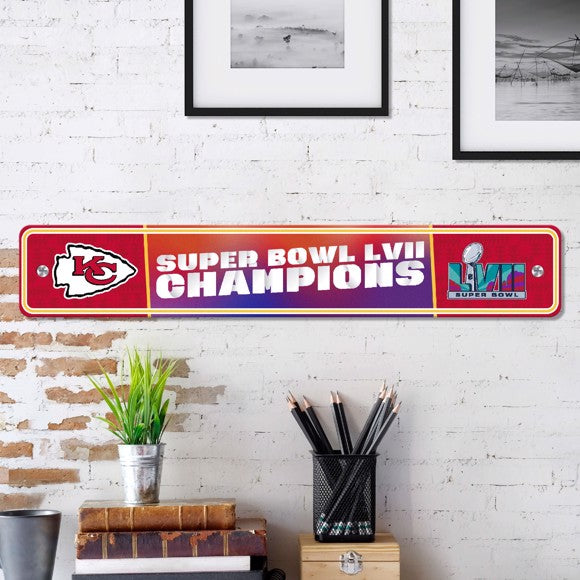 Kansas City Chiefs Super Bowl LVII Street Sign by Fanmats